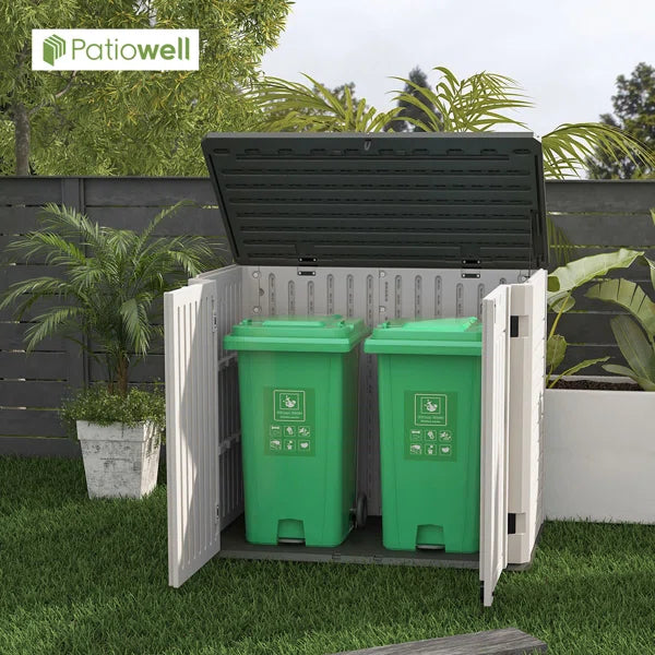 4 Ft. W X 2 Ft. D Resin Outdoor Storage Shed