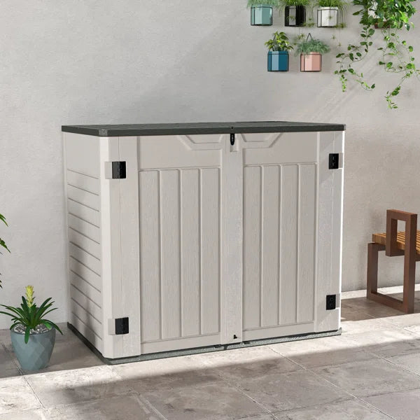 4 Ft. W X 2 Ft. D Resin Outdoor Storage Shed