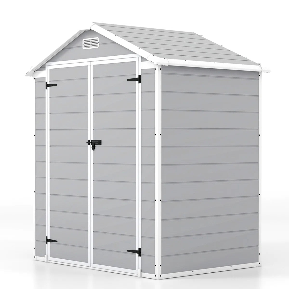 6 ft. W x 4 ft. D Resin Outdoor Storage Shed