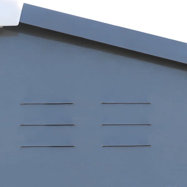 8 ft. W x 6 ft. D Metal Storage Shed