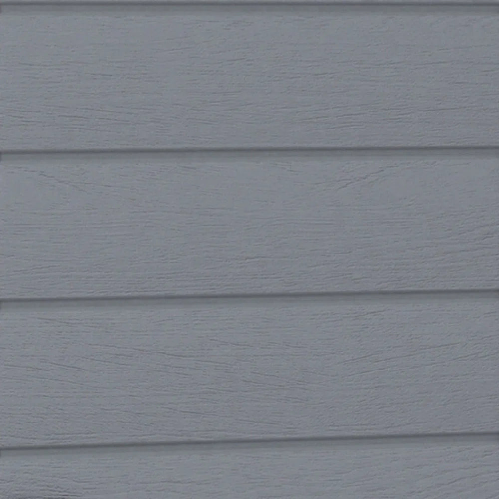 Keter Manor 4x6 ft. Durable Resin Outdoor Storage Shed With Floor and Double Doors for Garden Patio Furniture and Tools, Grey