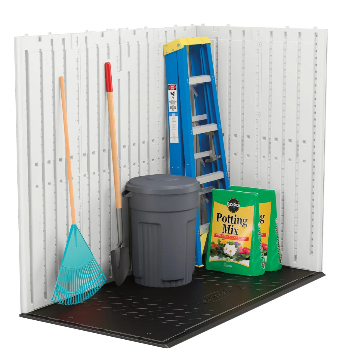 Suncast Vista 7 ft. x 4 ft. Storage Shed