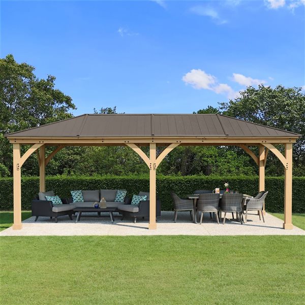 Yardistry 12 x 24-ft Meridian Gazebo