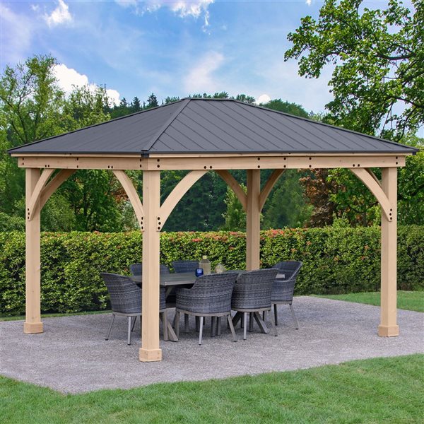 Yardistry 11 x 13-ft Meridian Gazebo