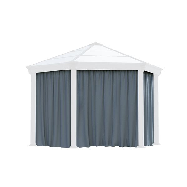 Canopia by Palram Roma Gazebo Curtain Set