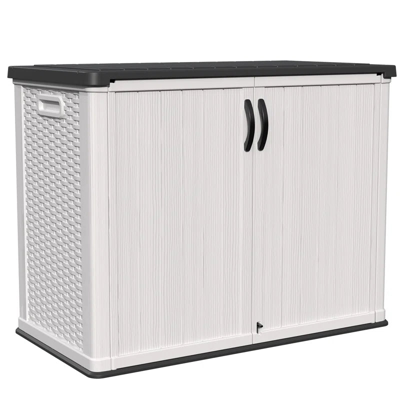 4 Ft. W X 2 Ft. D Outdoor Resin Horizontal Storage Shed