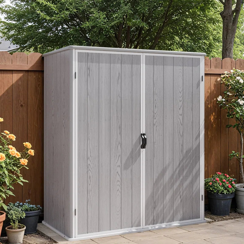 5 Ft. W X 3 Ft. D Resin Outdoor Storage Shed