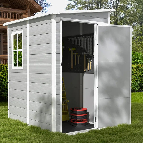 5 ft. W x 4 ft. D Resin Outdoor Storage Shed