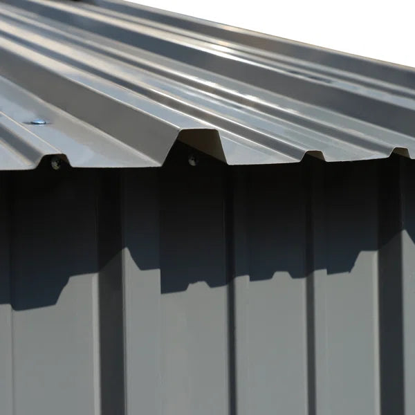 8 ft. W x 6 ft. D Metal Storage Shed